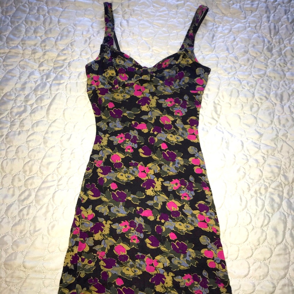 Free People Floral Tank/Slip